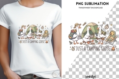 Camping geese png design for T-shirts Product Image 4