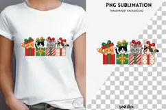Cute Christmas cats png design for T-shirts Product Image 2