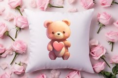 Valentines Day Bear Clipart, Christmas Clipart Product Image 4