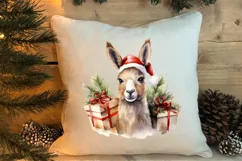 Christmas Farm Animals Clipart, Christmas PNG Product Image 4
