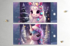 Christmas Unicorn | kids Mug Sublimation design bundle, JPG Product Image 4