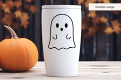 Cute Surprised Ghost SVG, Halloween Ghost SVG Product Image 4