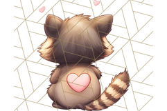 Cute Back View Sitting Animal Clipart PNG From Behind Product Image 4
