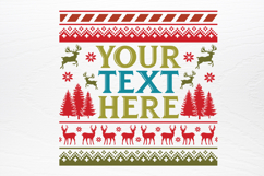 Chhristms Sweater SVG Product Image 4