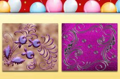 Designs with bright ornament l 8 tumbler designs, JPG Product Image 5