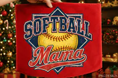 Softball Mama PNG Design softball mama png, softball mom png Product Image 4