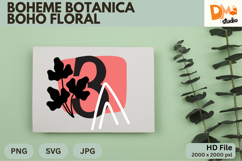 Boheme Botanica Boho Floral Monogram Product Image 1