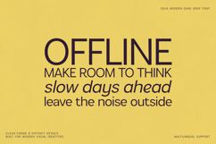 Vexa Modern Sans Serif Font Product Image 4