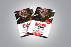 Fitness Flyer Template | Gym Flyer Template Product Image 5