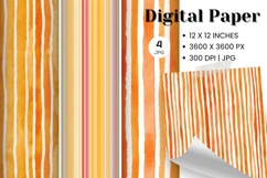 Stripe Pattern Background Gift Wrap Wallpaper Digital Paper Product Image 1