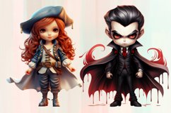 Halloween Costume Sublimation Clipart Bundle, Halloween PNG Product Image 5