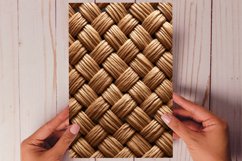 Jute Stitch Knitted Seamless Patterns Bundle, Product Image 5