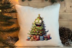 Funny Christmas Tree Sublimation Clipart, Christmas PNG Product Image 4