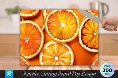 Orange Slices Cutting Board Sublimation Design Product Image 1