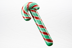 Vintage Green Christmas Clipart PNG Product Image 4