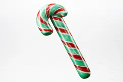 Vintage Green Christmas Clipart PNG Product Image 4
