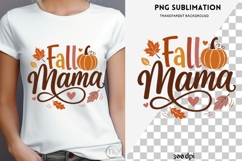 Autumn phrase png design for T-shirts Product Image 4