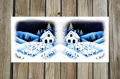 Embroidery landscape | Mug sublimation design bundle, PNG Product Image 4