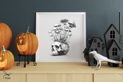 Creepy skull Sublimation Product Image 3