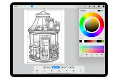 58 Procreate Jar Fairy House Stamp Brushes Product Image 3