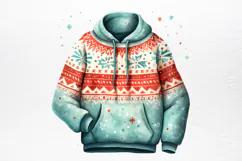 Christmas Cloths Sublimation Clipart PNG Product Image 4