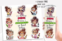 Funny Mom wine quote Tumbler Wrap|PNG, 20 oz. Product Image 2