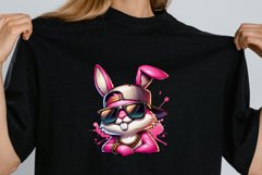 Pink Hip Hop Bunny clipart Product Image 3
