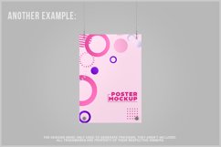 Hanging Poster Mockup Product Image 4