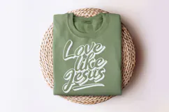 Love Like Jesus SVG PNG | Christian Cut File | Religious Product Image 2