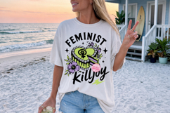 Sarcastic Feminist PNG, Anti Patriarchy Snarky Women Product Image 4