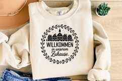 Willkommen in Unserem Zuhause Svg | Christmas | Shirt Svg Product Image 4