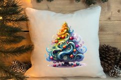 Christmas Tree Clipart Sublimation, Christmas PNG Product Image 4