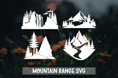 25 Majestic Mountains SVG - Nature Landscape Cut File Product Image 6