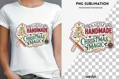 Christmas crochet png design for T-shirts Product Image 4