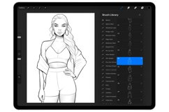 42 Procreate Sporty Style Stamp Brushes Product Image 3