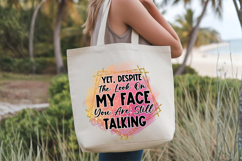 Yet, despite the look on my face you are still talking PNG Product Image 5