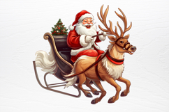 Christmas Skeleton Sublimation PNG Product Image 4