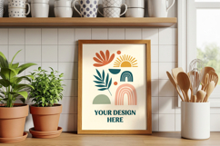 Minimal interior poster frame mockup Product Image 4