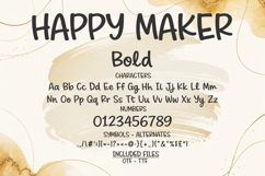 Happy Maker Font Quirky Handwritten Font, Cute Cricut Font Product Image 4
