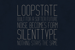 Mondaze Ultra Thin Minimal Display Font Product Image 4