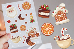 New Year Stickers PNG. Christmas cute. vector file Product Image 4