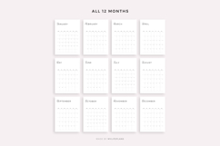2028 Monthly Calendar Printable &amp; Fillable, A4/Letter Size Product Image 4