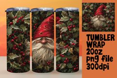 Blossom Gnome Sublimation,Mouse Tumbler Wrap 20oz Product Image 1