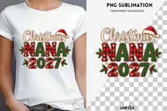 Family Christmas png design for T-shirts Product Image 4
