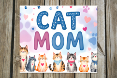 Cat lovers | 8 Skinny tumbler sublimation designs Product Image 4
