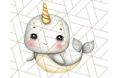 Cute Arctic Animal Clipart PNG, Cute Winter Animals Png Product Image 4