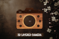 3D Layered Camera Design Product Image 1
