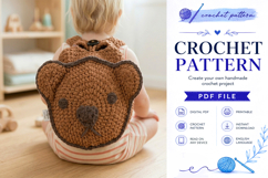Bear Backpack Crochet Pattern PDF Product Image 5