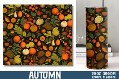 Autumn Tumbler Wrap, Tumbler Wrap PNG Product Image 1