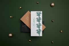 Pine Tree Christmas Borders, SVG, PNG Clipart Product Image 2